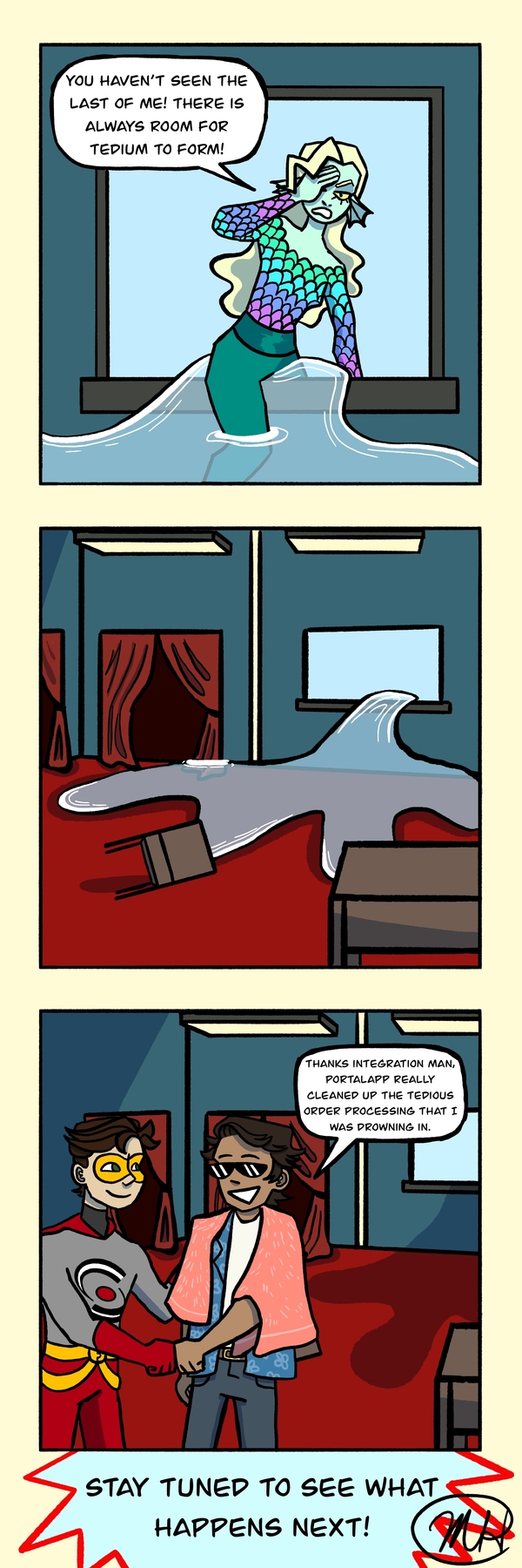 Tedium In Retreat!
